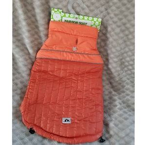 Reversible Dog Puffer Coat